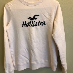 Hollister White sweatshirt - Sz Small